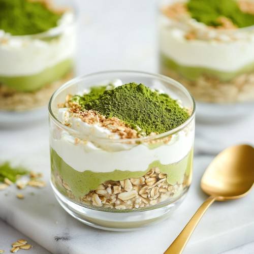 Matcha Tiramisu Overnight Oats