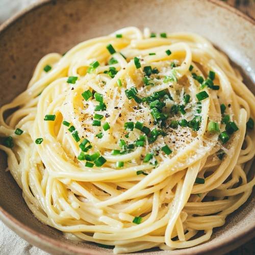 Miso And Chive Buttered Noodles Recipe