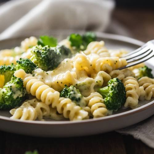 One Pot Broccoli Cheddar Pasta
