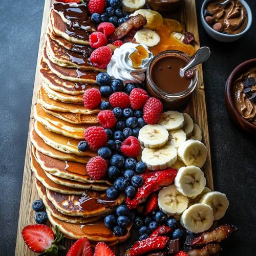 Pancake Breakfast Board