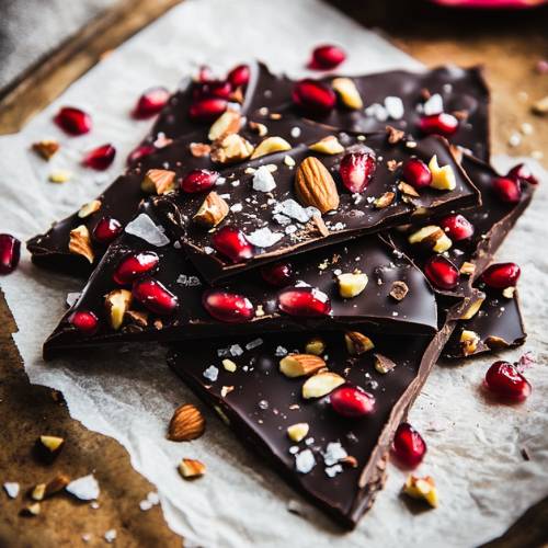 Pomegranate Chocolate Bark