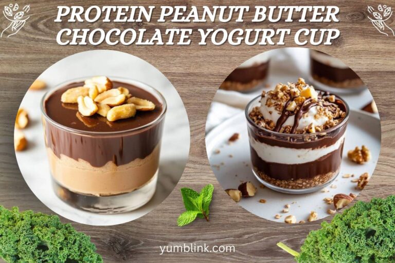 protein peanut butter chocolate yogurt cup