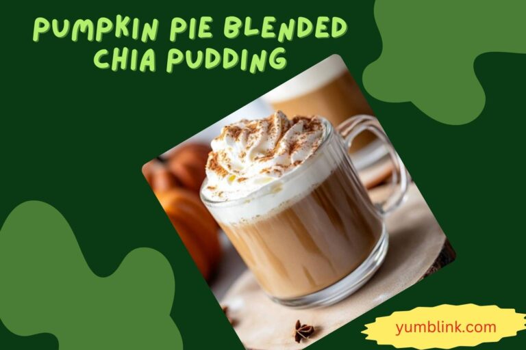 pumpkin pie blended chia pudding