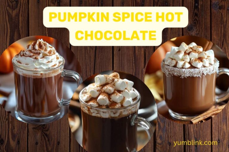 pumpkin spice hot chocolate