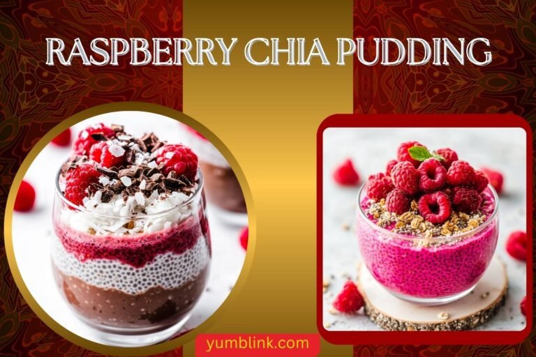 raspberry chia pudding