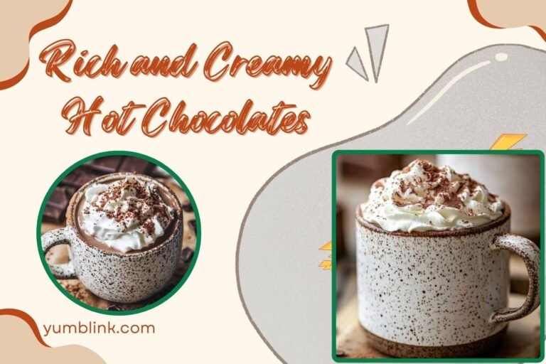 rich and creamy hot chocolates