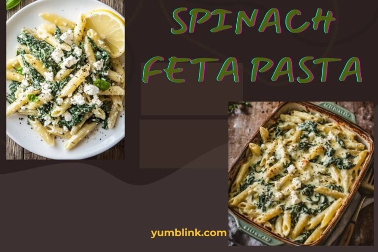 spinach feta pasta