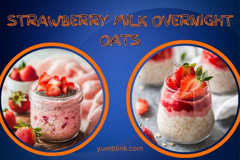 strawberry milk overnight oats
