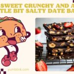 sweet crunchy and a little bit salty date bark