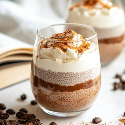 Tiramisu Chia Pudding