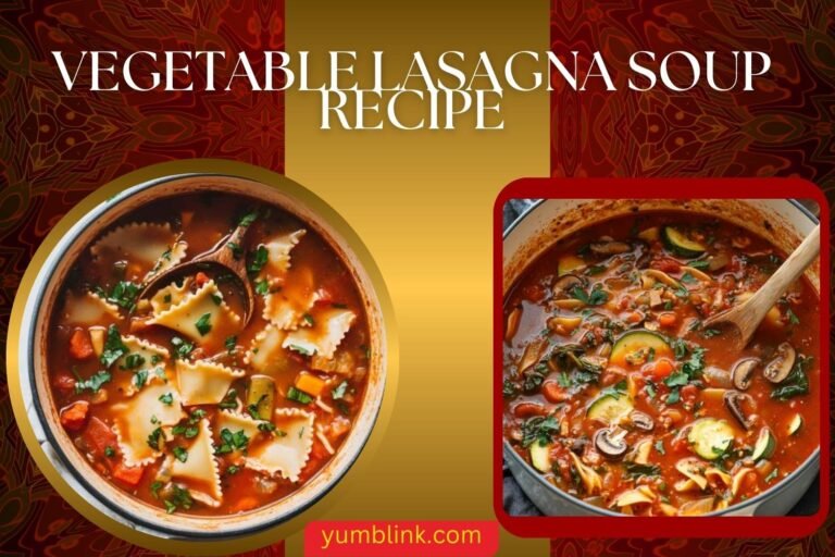 vegetable lasagna soup recipe