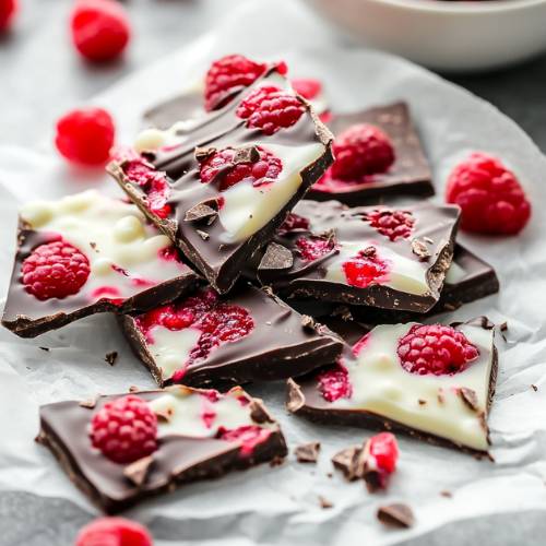 Raspberry Chocolate Bark