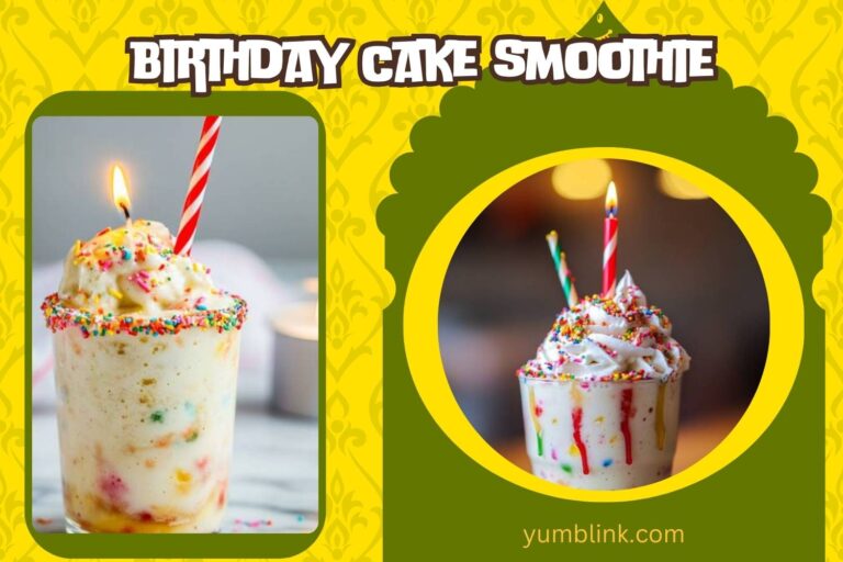 birthday cake smoothie