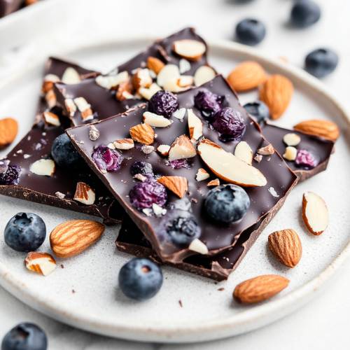 Blueberry Chocolate Bark