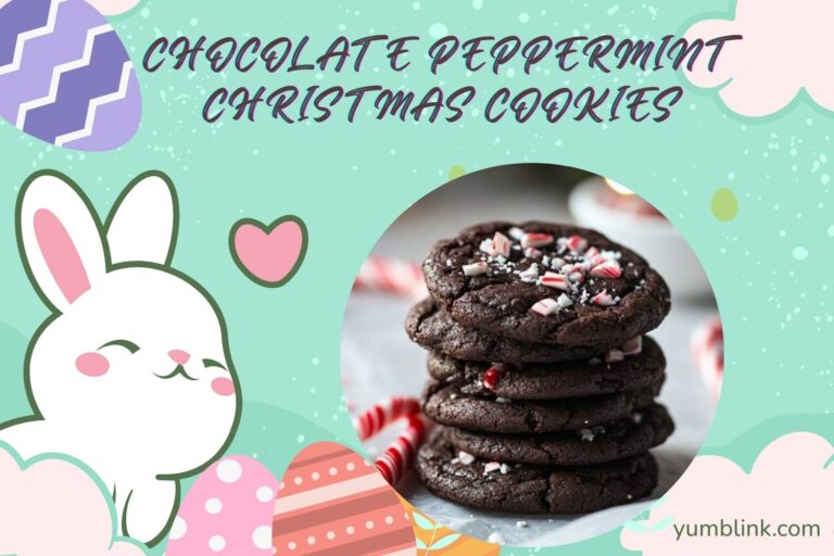 chocolate peppermint christmas cookies