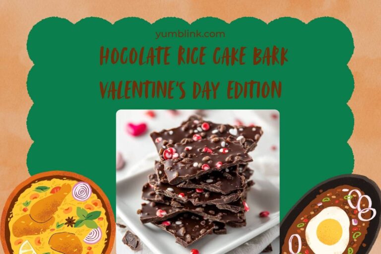 hocolate rice cake bark valentine’s day edition