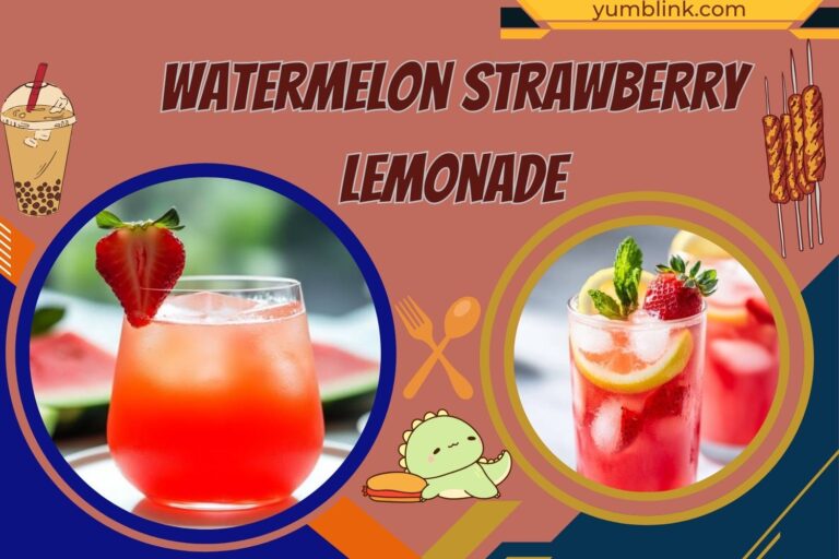 watermelon strawberry lemonade