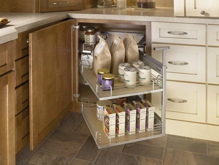 What to Do with Deep Corner Kitchen Cabinets Solutions
