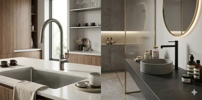 Kitchen and Bathroom Faucets Everything You Need to Know
